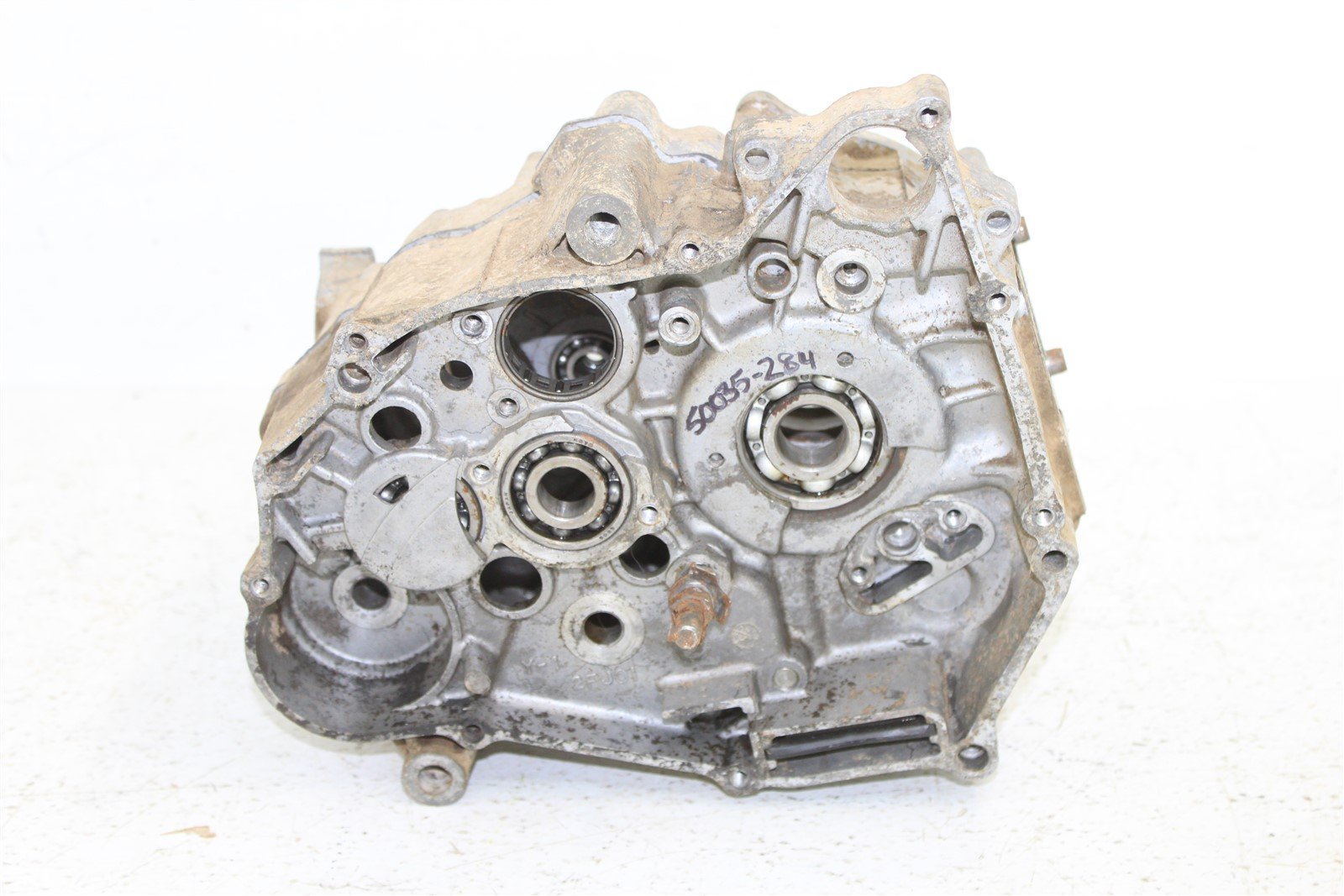 1987 Yamaha Champ 100 Engine Crankcase Cases Block Left Right