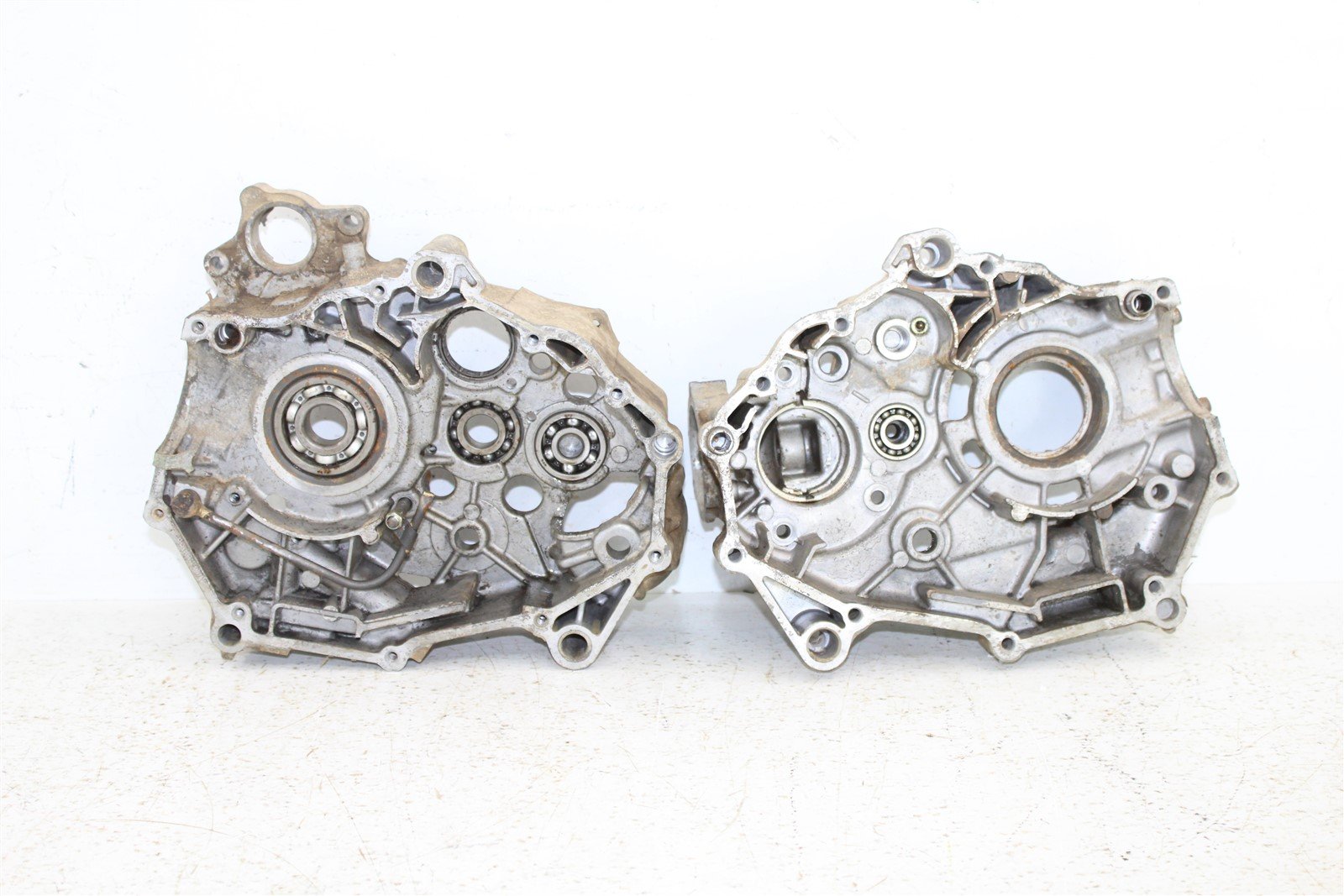 1987 Yamaha Champ 100 Engine Crankcase Cases Block Left Right