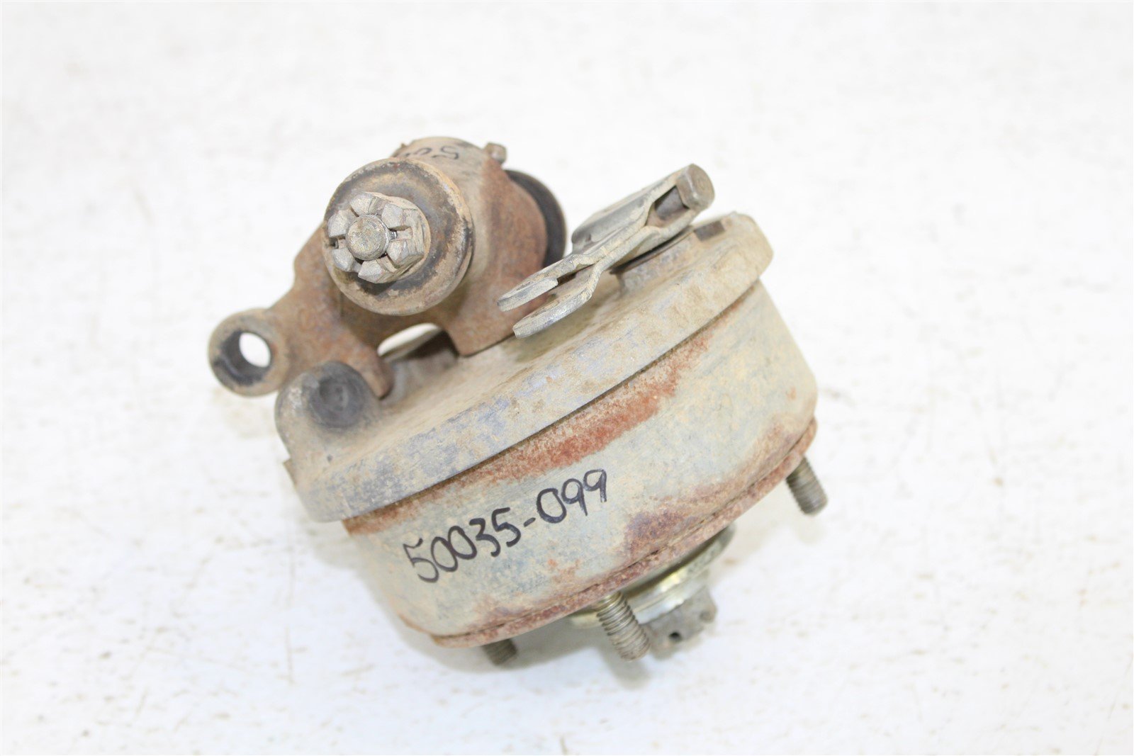 1987 Yamaha Champ 100 Front Right Brake Drum Panel