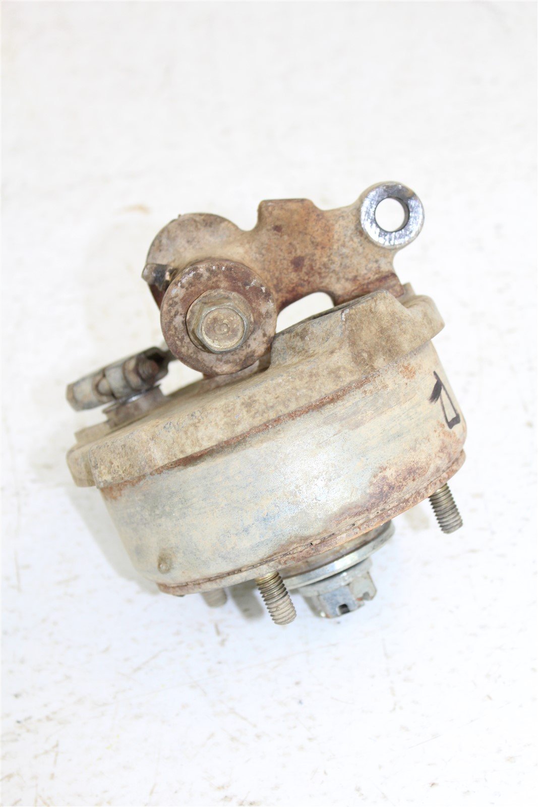 1987 Yamaha Champ 100 Front Right Brake Drum Panel