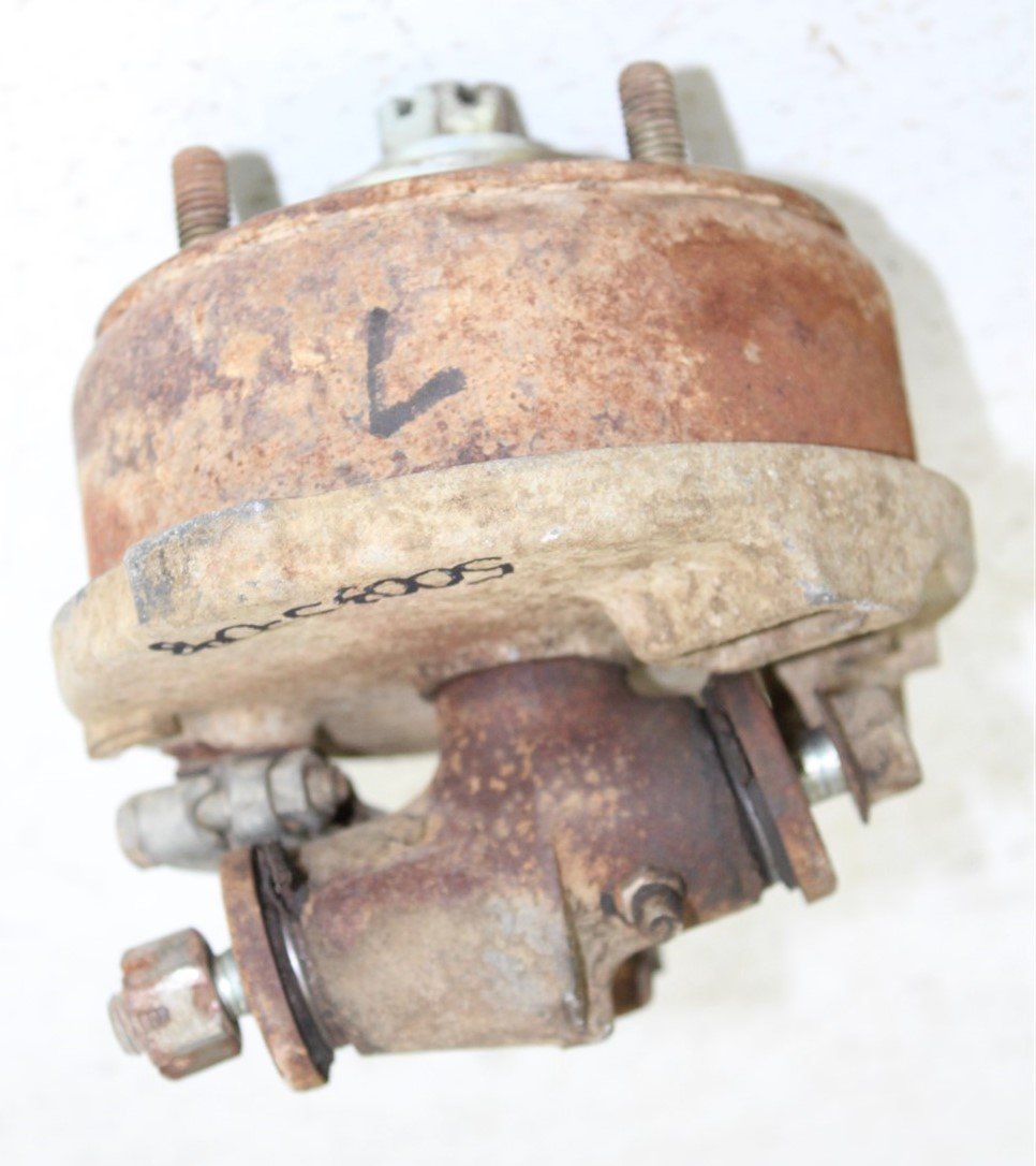 1987 Yamaha Champ 100 Front Left Brake Drum Panel