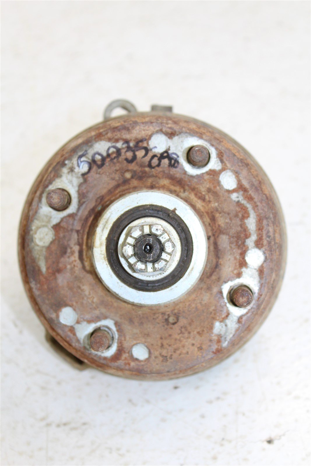 1987 Yamaha Champ 100 Front Left Brake Drum Panel