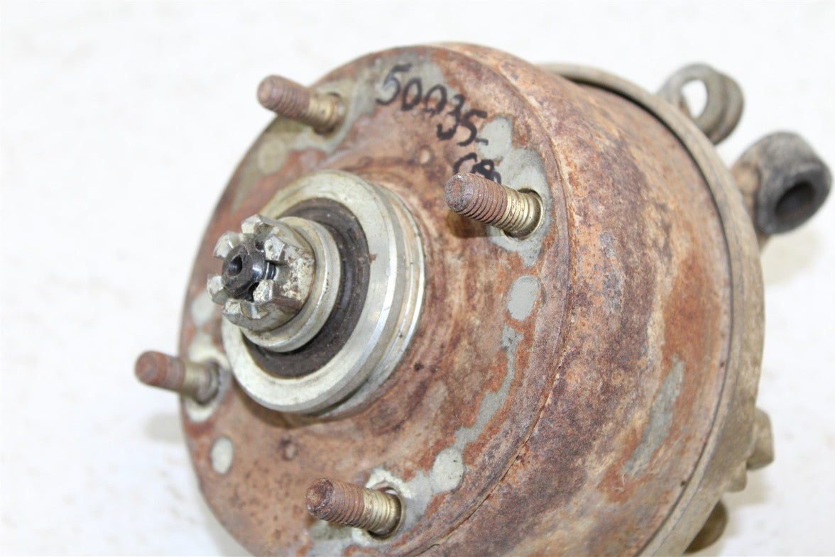 1987 Yamaha Champ 100 Front Left Brake Drum Panel