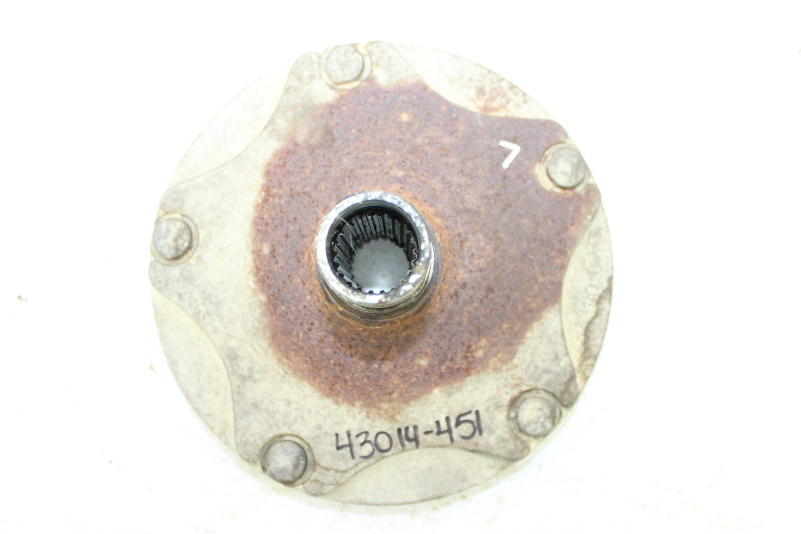 1997 Suzuki King Quad 300 Rear Left Hub Wheel Mount