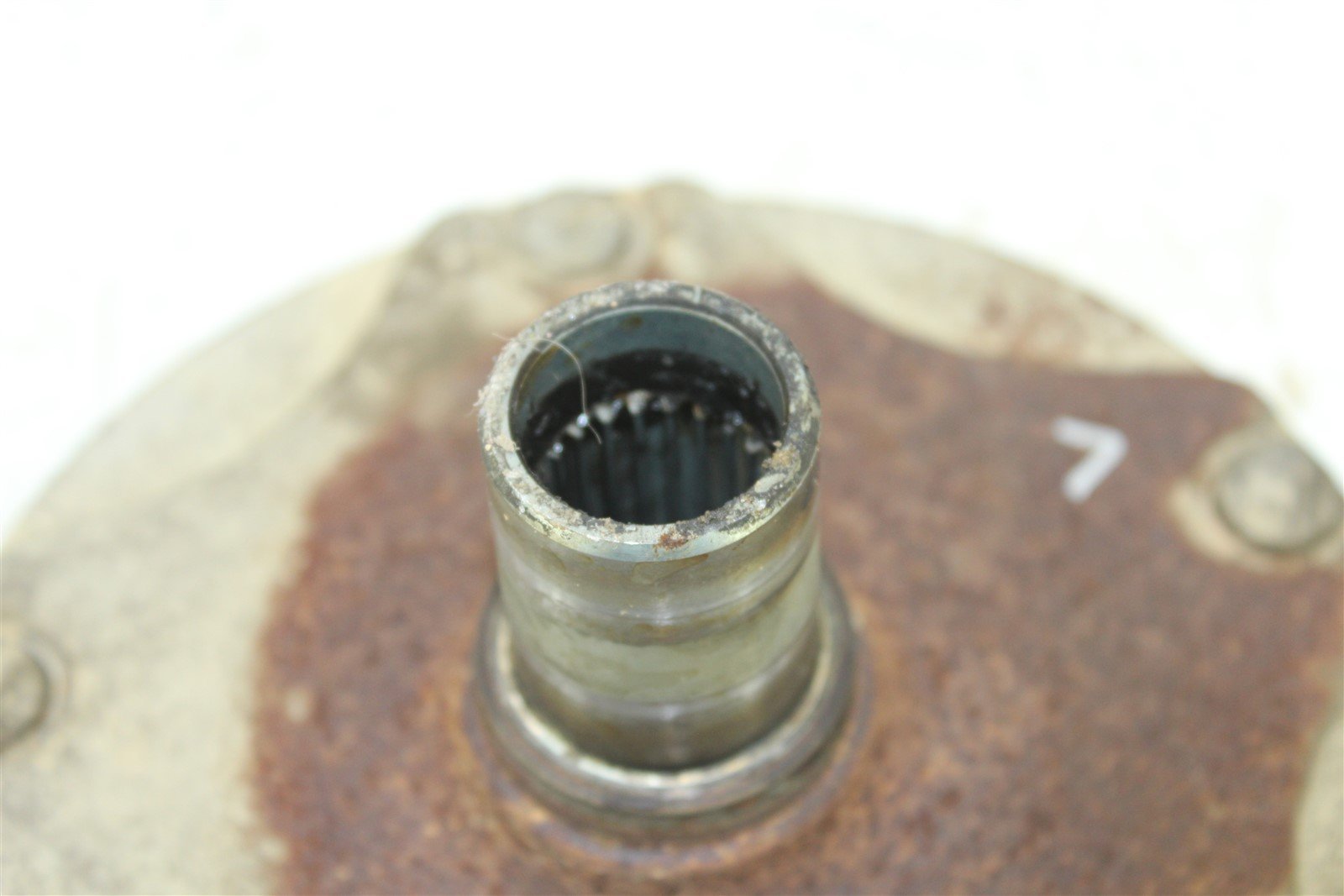 1997 Suzuki King Quad 300 Rear Left Hub Wheel Mount