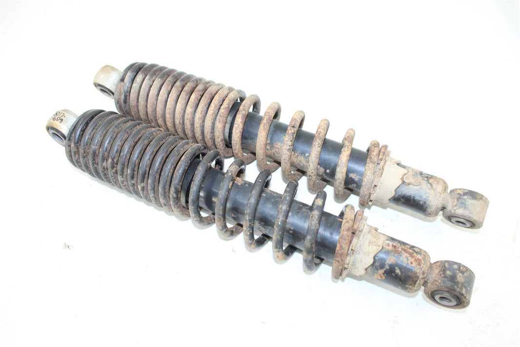 2002 Suzuki Vinson 500 Rear Shocks Spring Absorber Left Right