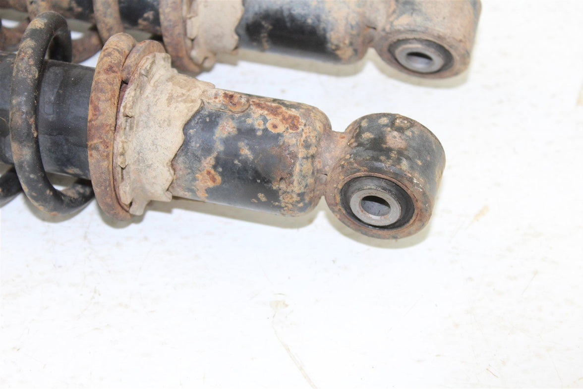 2002 Suzuki Vinson 500 Rear Shocks Spring Absorber Left Right