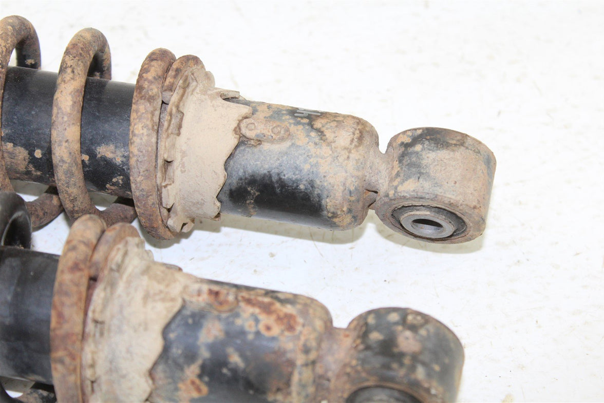 2002 Suzuki Vinson 500 Rear Shocks Spring Absorber Left Right