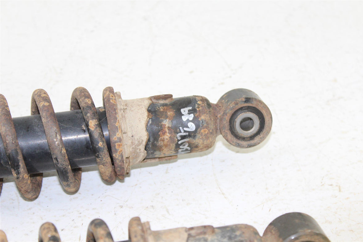 2002 Suzuki Vinson 500 Rear Shocks Spring Absorber Left Right