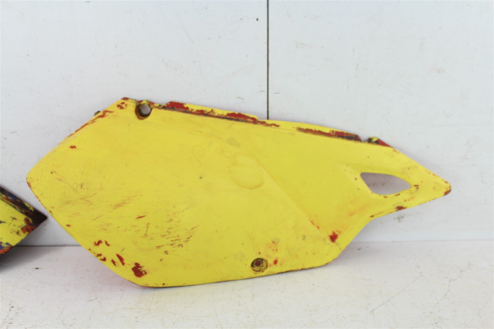 2001 Suzuki DRZ400E Rear Fender Right Rear # Plate Air Box Cover Radiator Guard