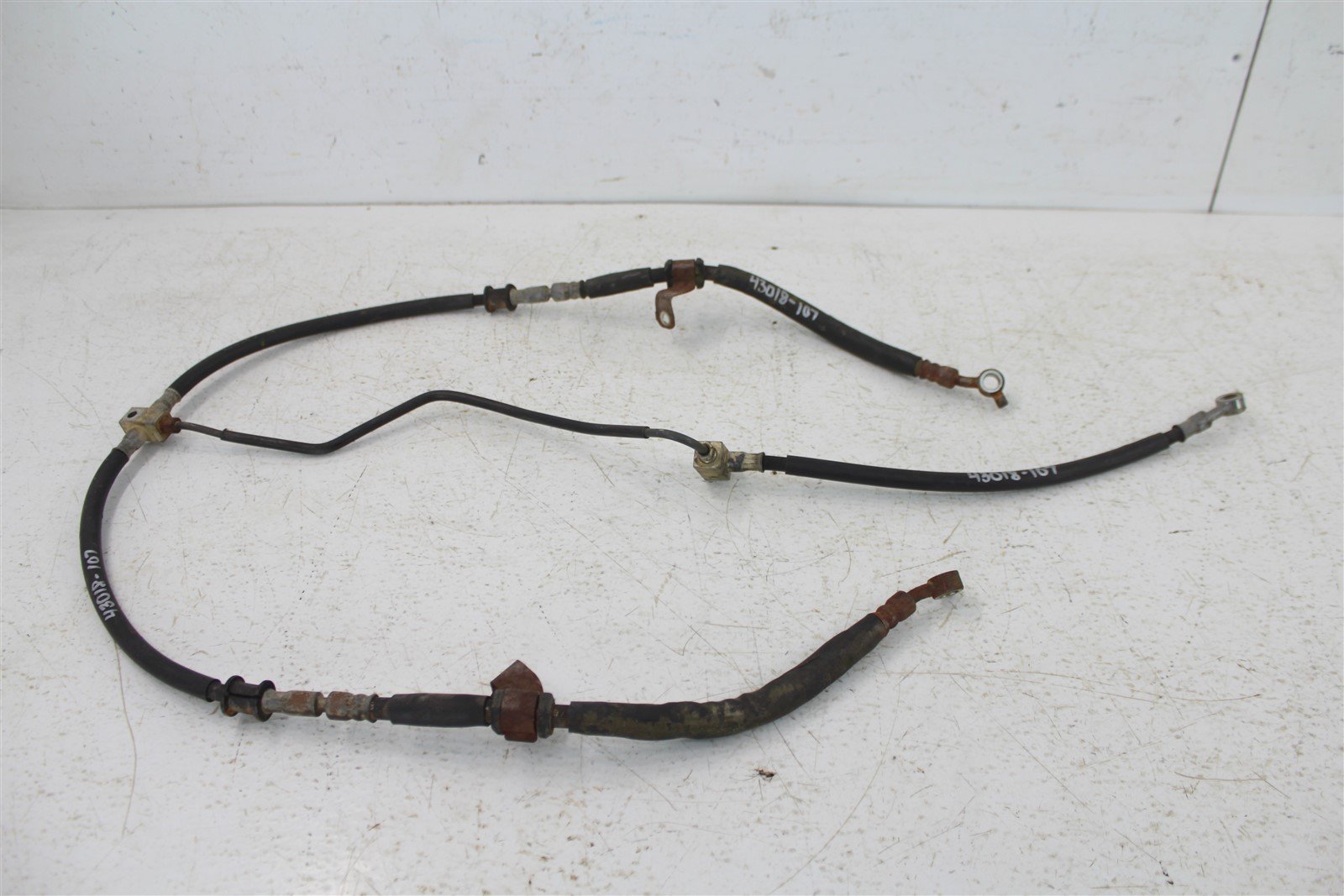 2006 Suzuki LTR-450 Front Brake Hose Line