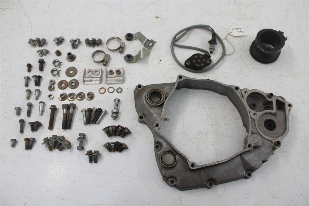 2012 Kawasaki KX 250F Clutch Cover Inner Intake Manifold Neutral Safety
