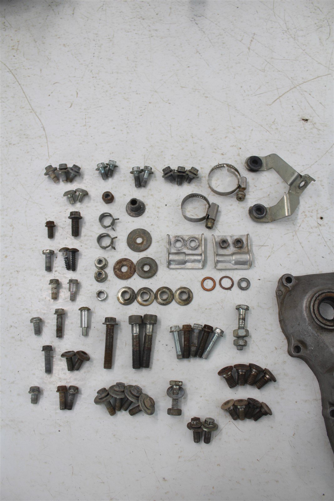 2012 Kawasaki KX 250F Clutch Cover Inner Intake Manifold Neutral Safety