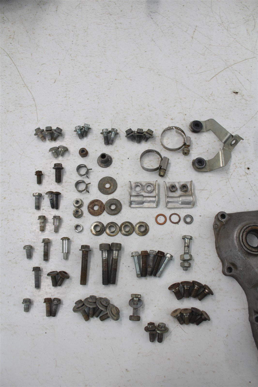 2012 Kawasaki KX 250F Clutch Cover Inner Intake Manifold Neutral Safety