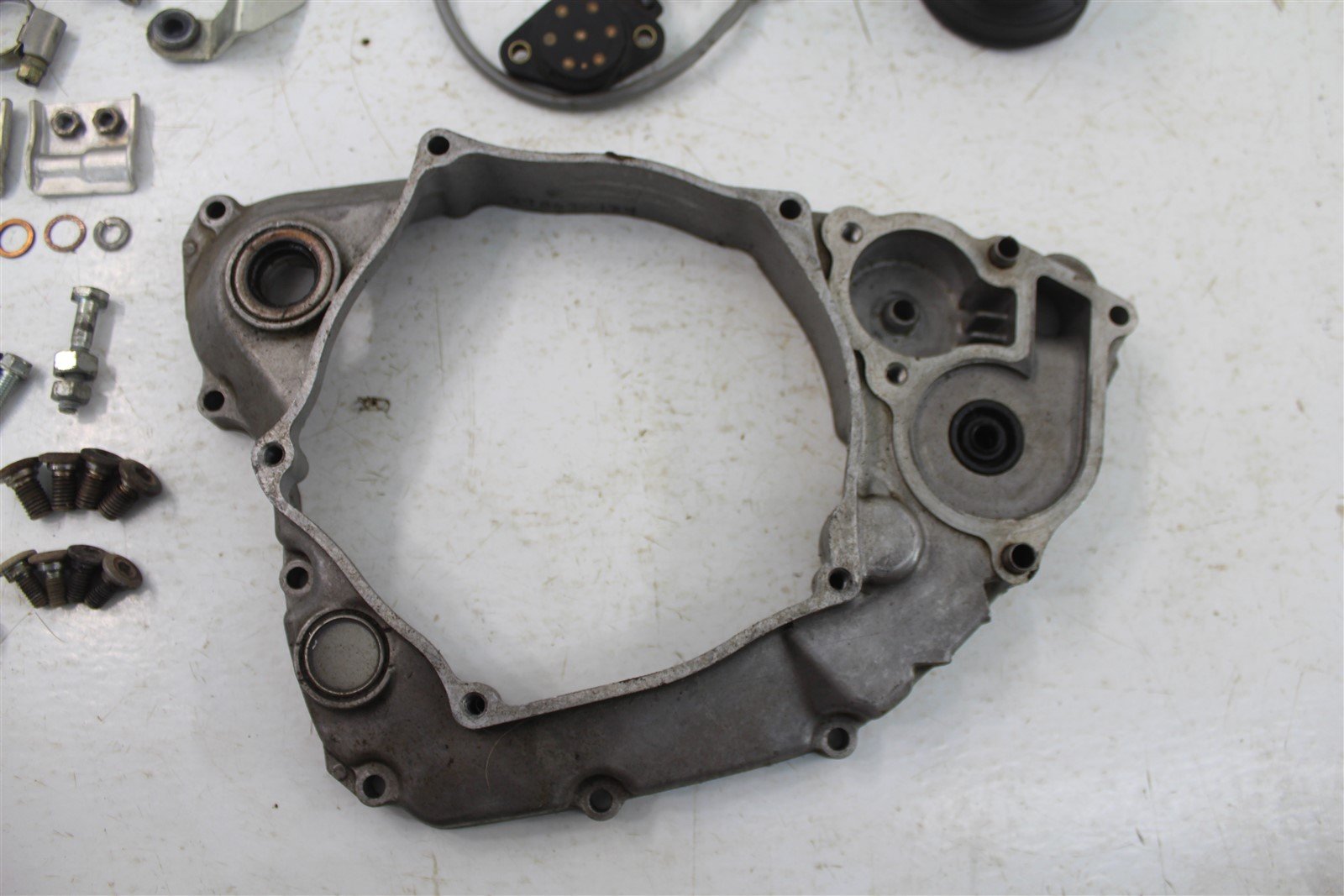 2012 Kawasaki KX 250F Clutch Cover Inner Intake Manifold Neutral Safety