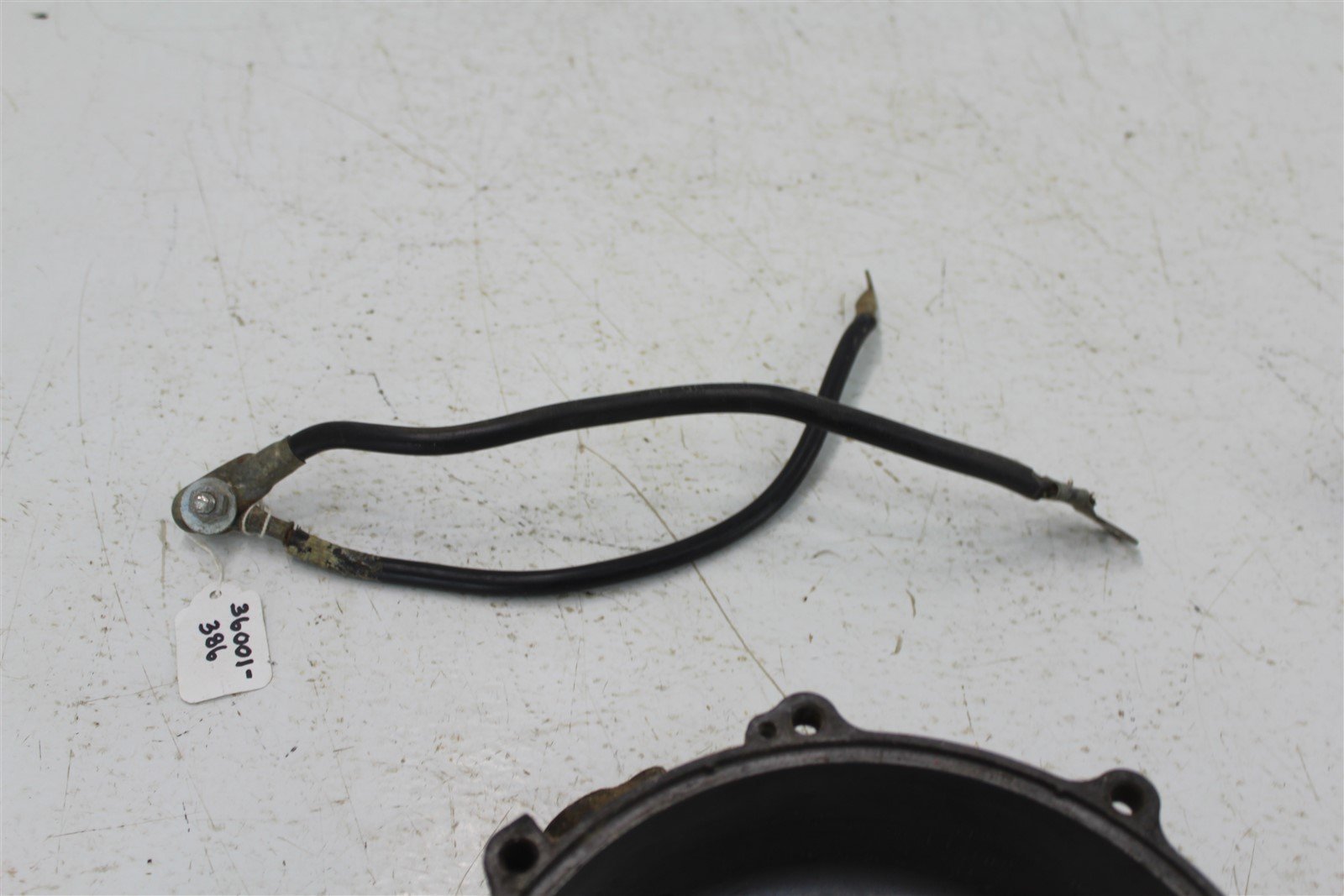 2008 Polaris RZR800 Stator Cover Battery Strap 12V Ground Wire Roll Cage Mount