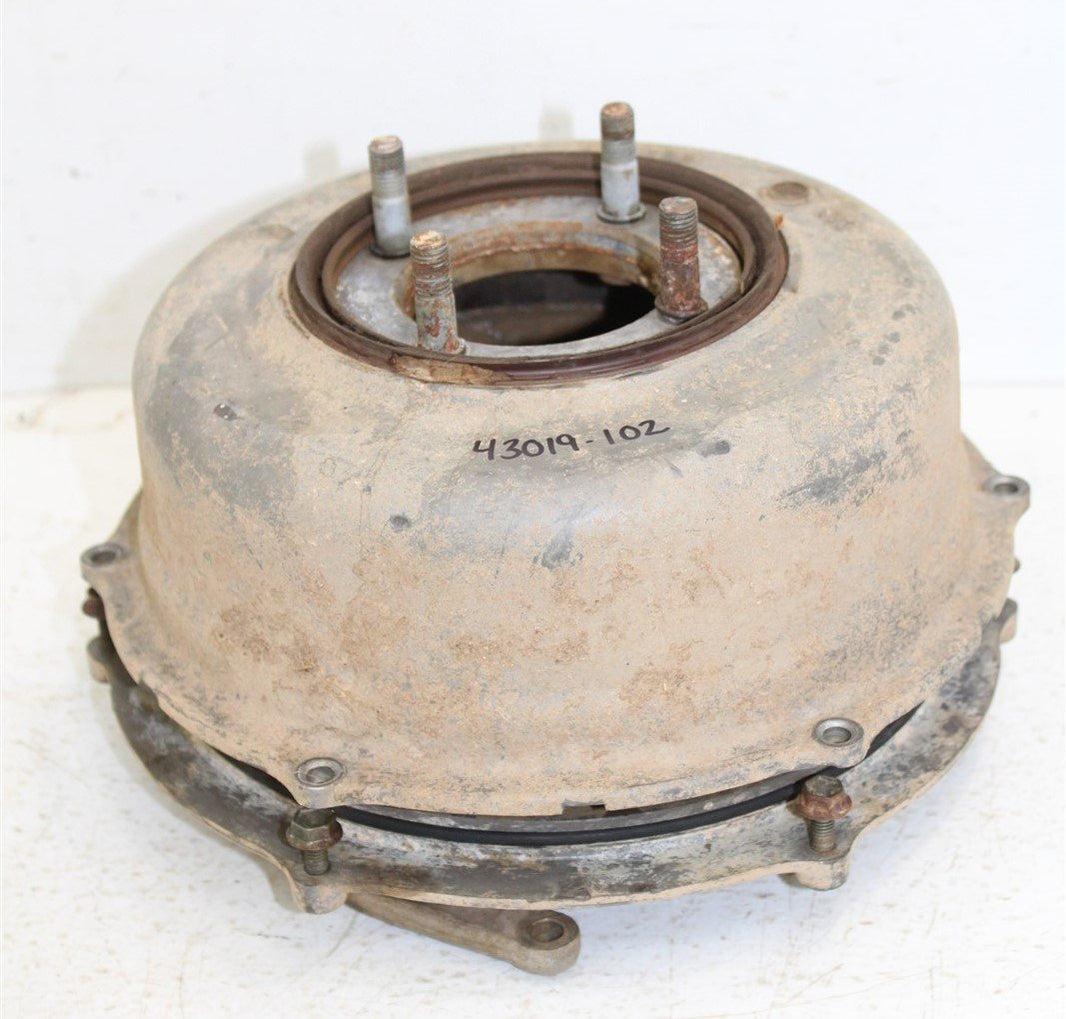 1991 Suzuki King Quad 300 4x4 Brake Drum Panel Hub Backing Plate Drum Cover