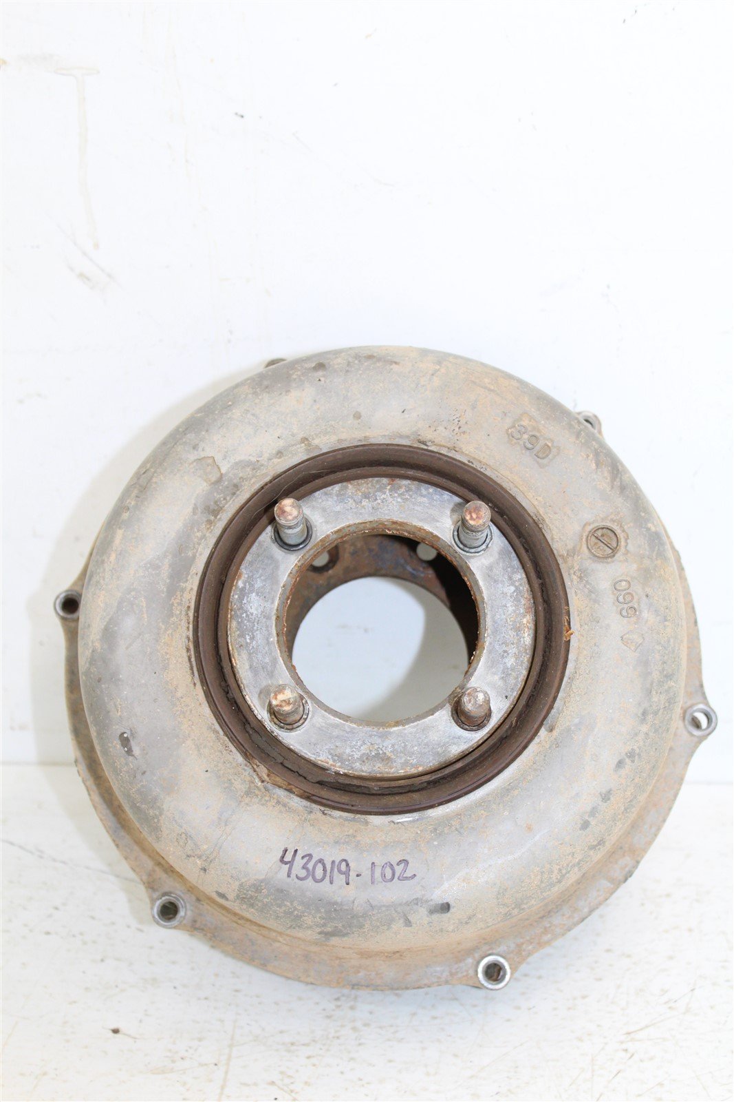 1991 Suzuki King Quad 300 4x4 Brake Drum Panel Hub Backing Plate Drum Cover