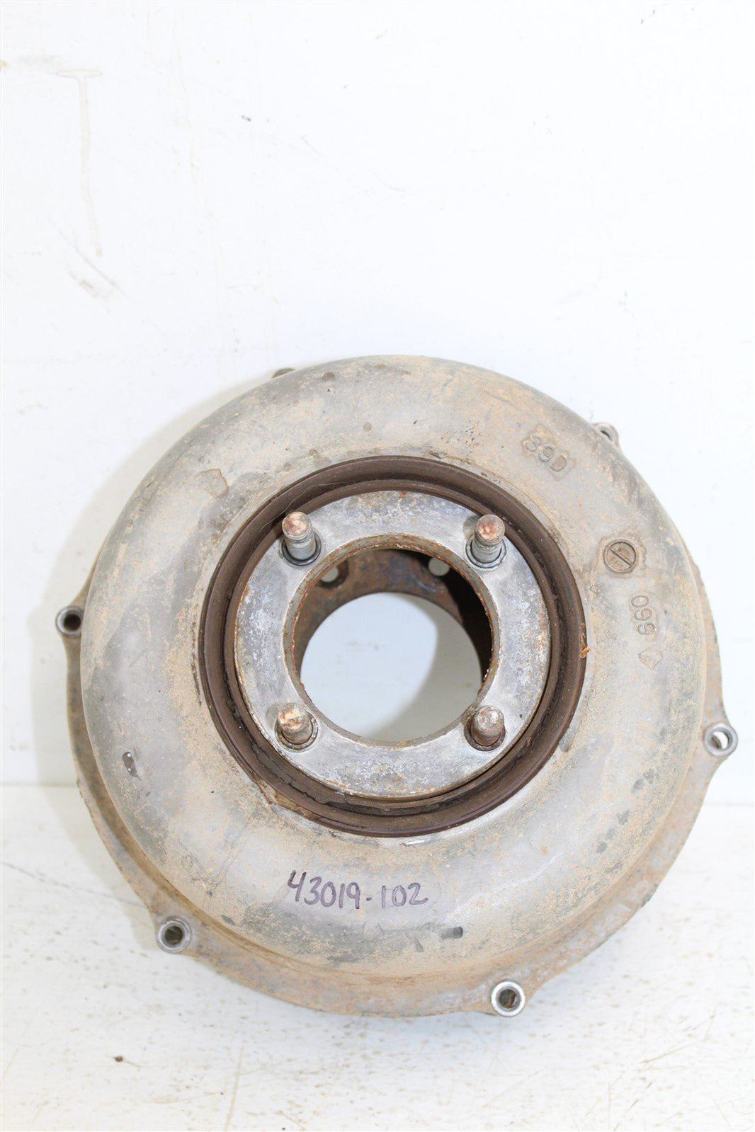 1991 Suzuki King Quad 300 4x4 Brake Drum Panel Hub Backing Plate Drum Cover