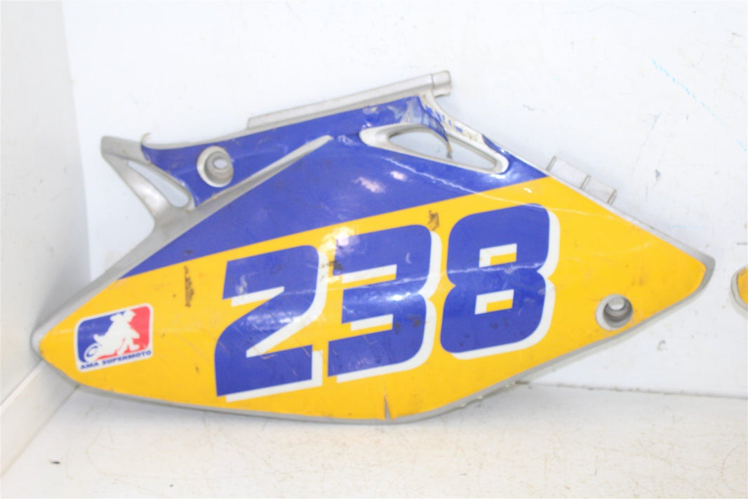 2004 Honda CRF250R Number Plates Plastics Right Left Fenders