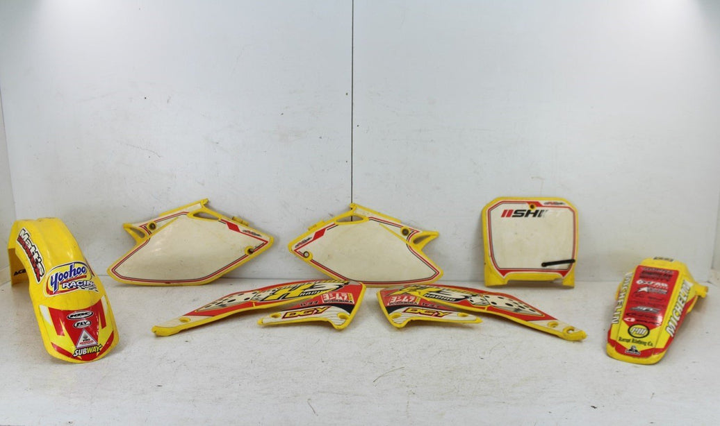 2004 Honda CRF250R Fender Set Rear Front Number Plates Tank Shrouds