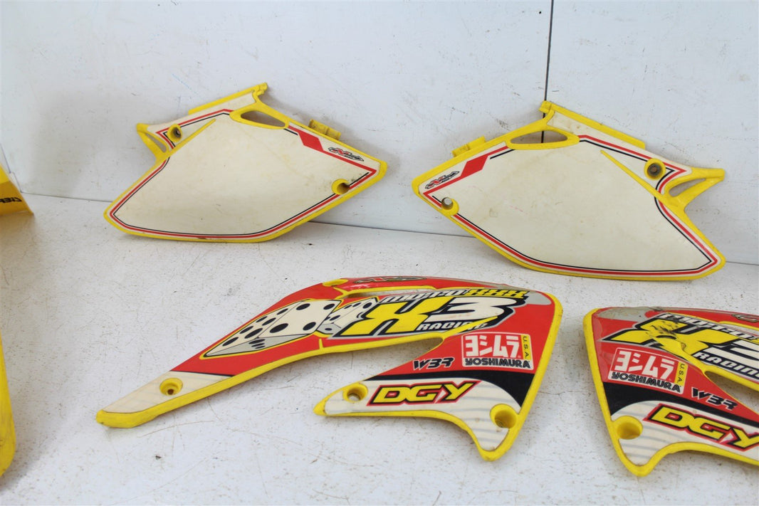 2004 Honda CRF250R Fender Set Rear Front Number Plates Tank Shrouds