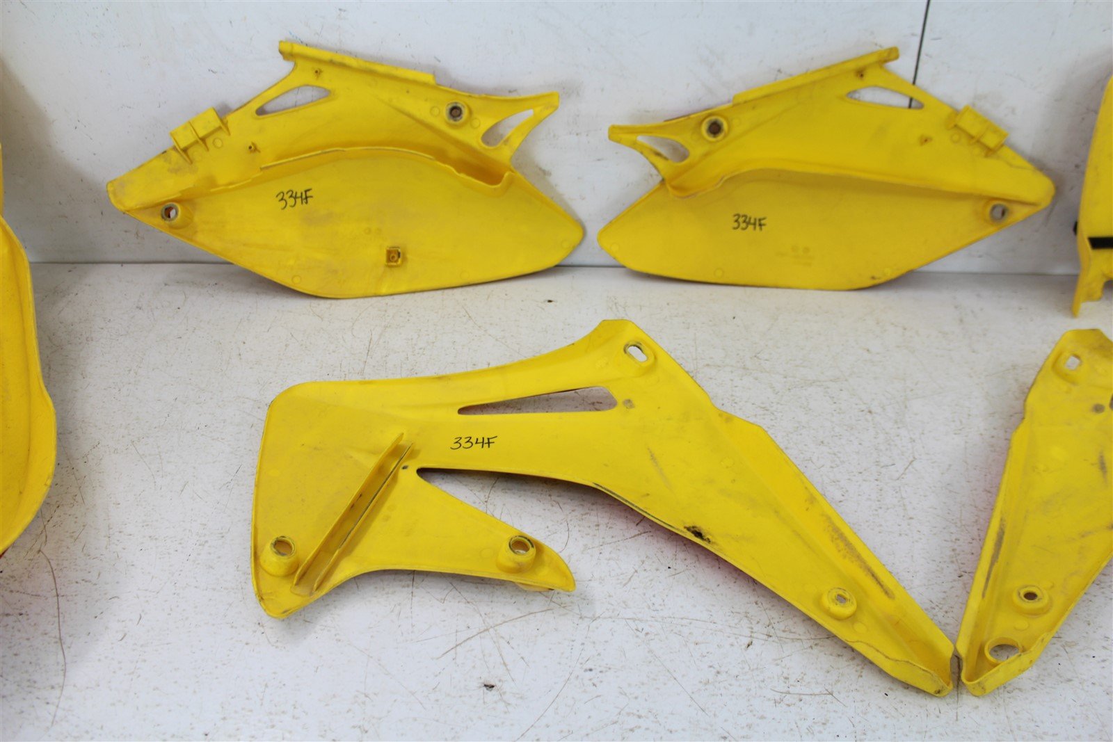 2004 Honda CRF250R Fender Set Rear Front Number Plates Tank Shrouds