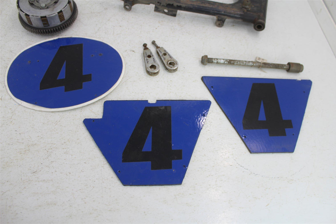 1977 Honda XL175 Clutch Complete Swingarm Bolt Rear Axle Adjusters Number Plates