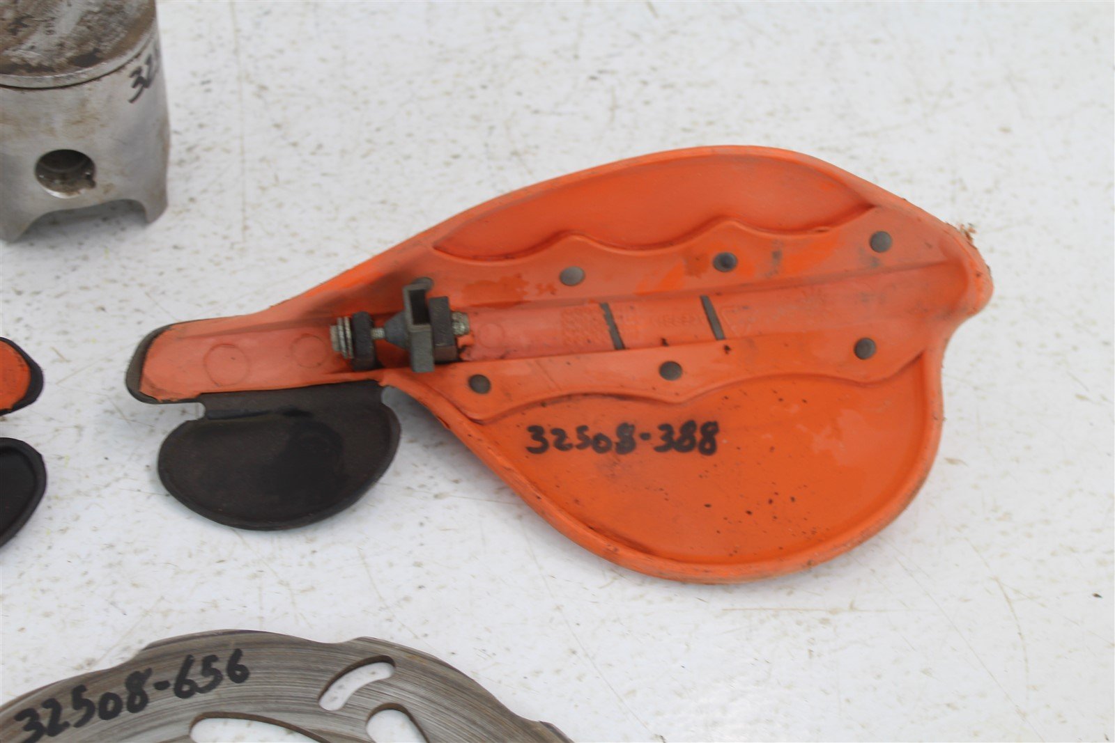 2002 KTM 250 SX Piston Rings Top End Rear Brake Rotor Disc Acerbis Hand Guards