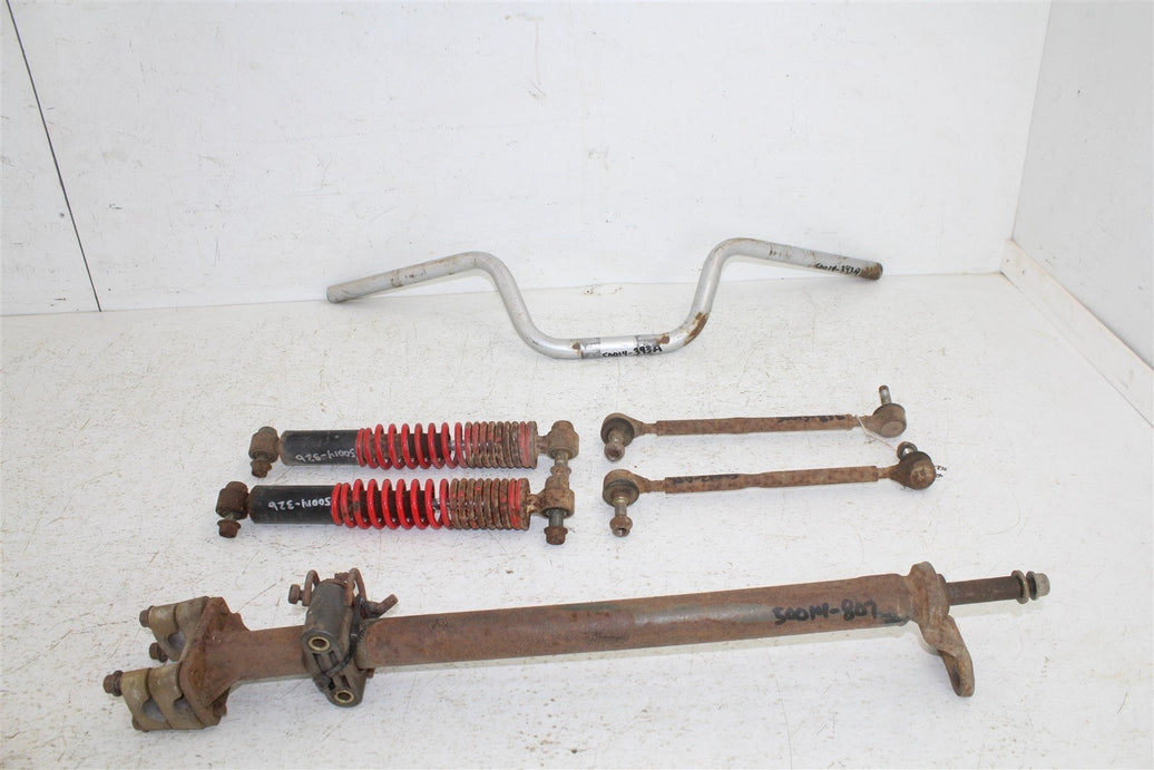 2003 Yamaha Raptor 80 Front Left Right Shocks Steering Stem Tie-Rods Handlebars