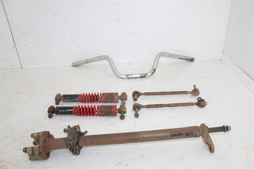 2003 Yamaha Raptor 80 Front Left Right Shocks Steering Stem Tie-Rods Handlebars