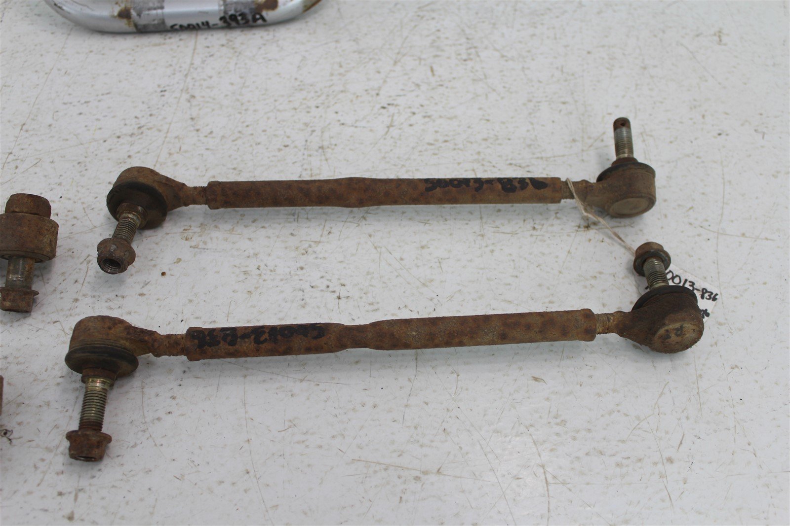 2003 Yamaha Raptor 80 Front Left Right Shocks Steering Stem Tie-Rods Handlebars