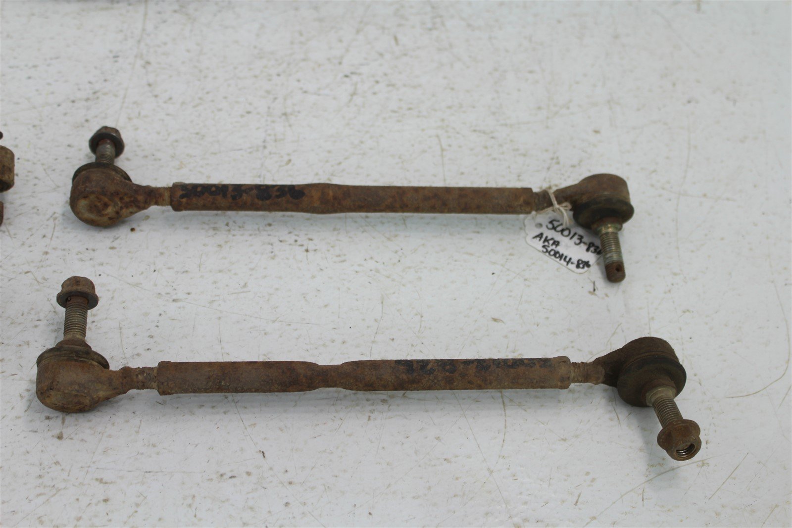 2003 Yamaha Raptor 80 Front Left Right Shocks Steering Stem Tie-Rods Handlebars