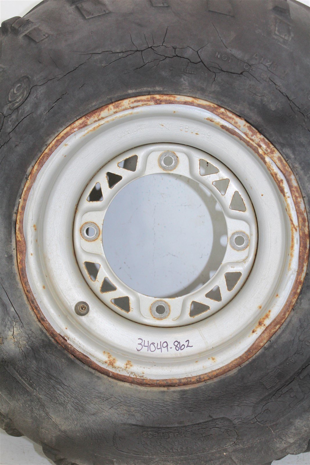 1993 Polaris 250 4x4 Front Wheel Set Rims Tires