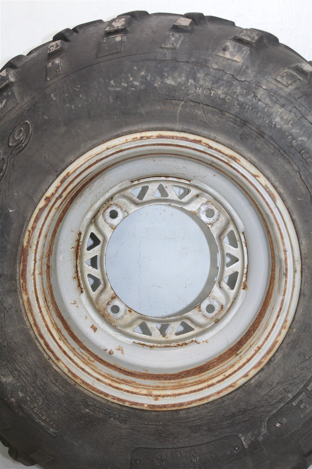 1993 Polaris 250 4x4 Front Wheel Set Rims Tires