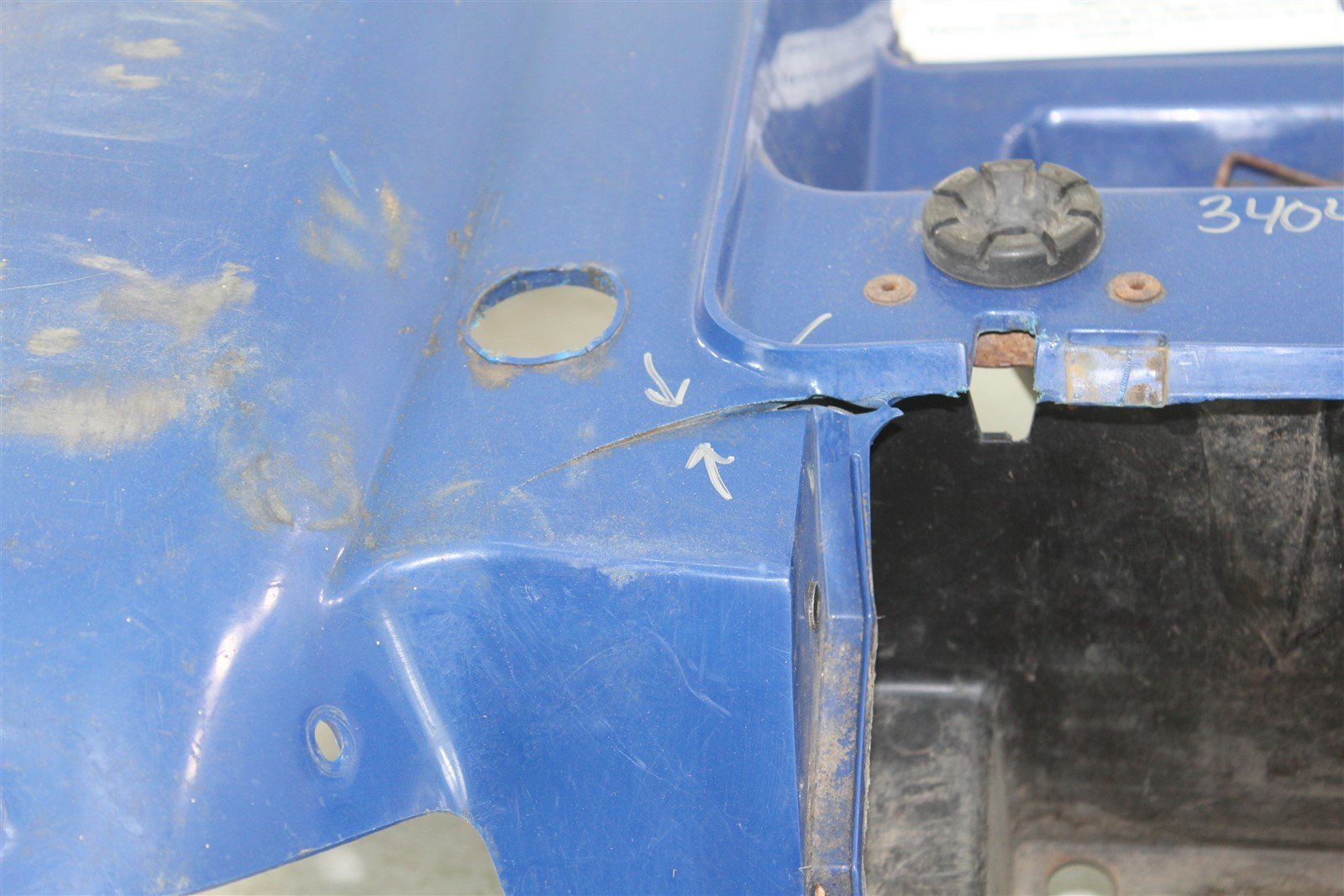 1993 Polaris 250 4x4 Front Rear Fenders Plastic