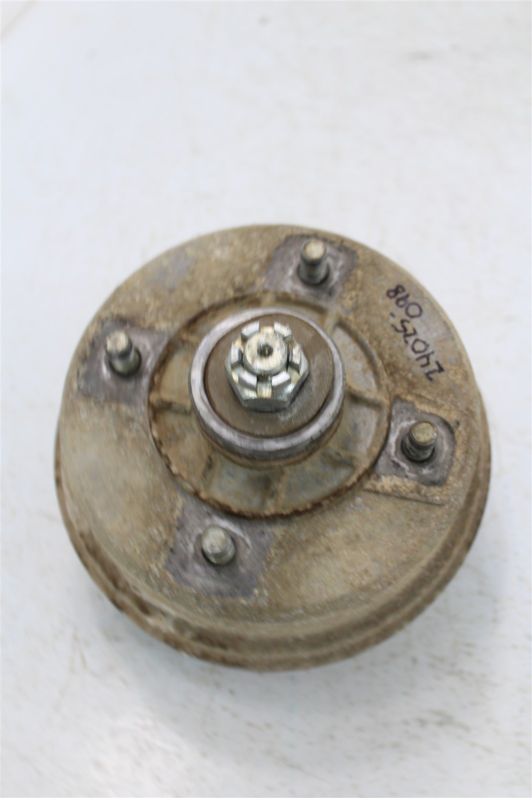 1994 Kawasaki Bayou 220 Front Left Brake Drum Panel Hub Backing Plate