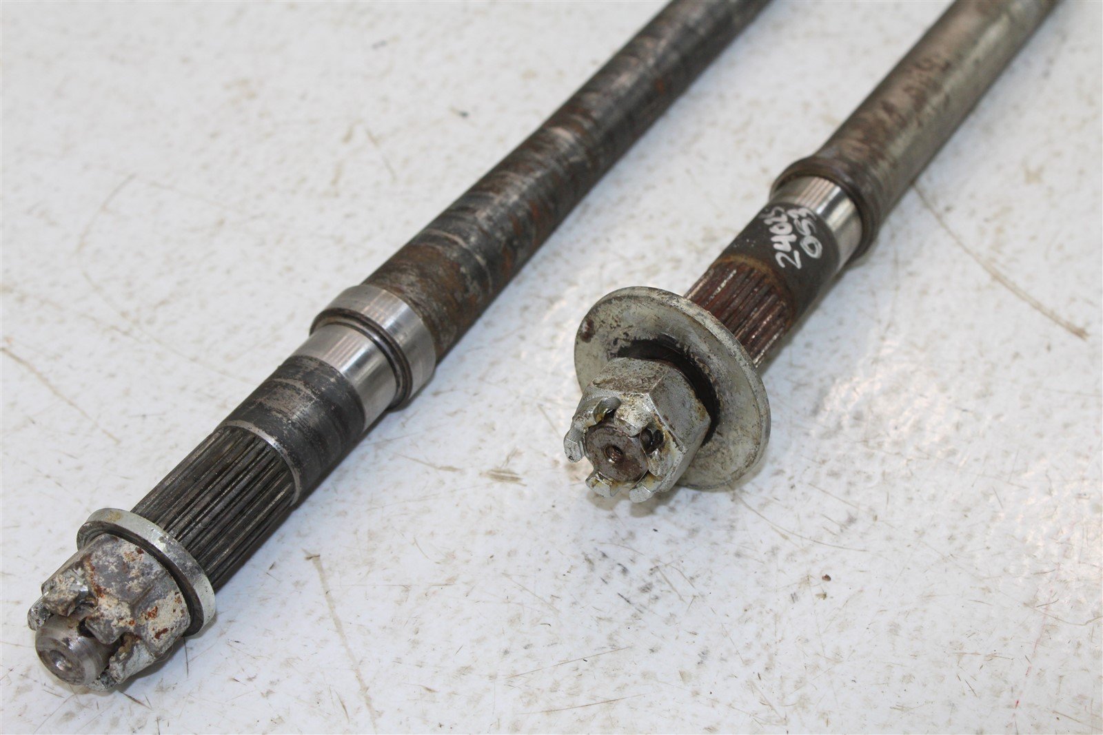 1994 Kawasaki Bayou 220 Rear Left Right Drive Axle