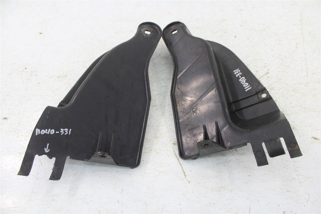 1988 Honda TRX 125 Front Left Right Plastic Inner Fenders