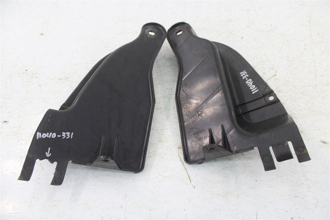 1988 Honda TRX 125 Front Left Right Plastic Inner Fenders