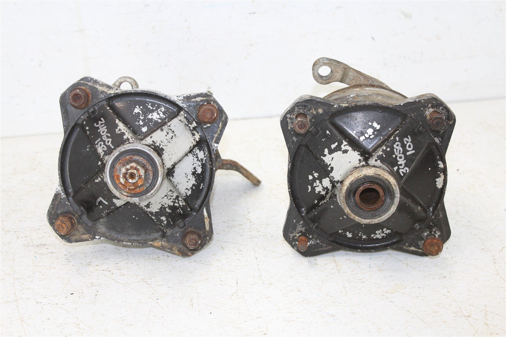 1986 Polaris Trail Boss 250 Front Left Right Brake Drum Panel Hub Backing Plate