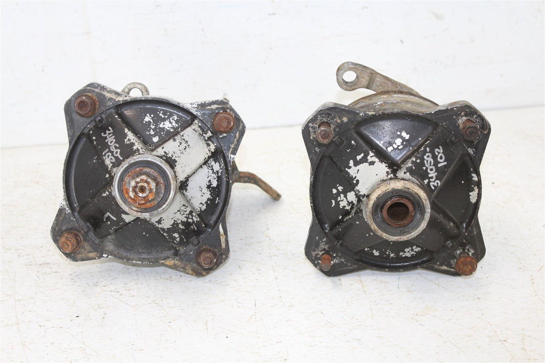 1986 Polaris Trail Boss 250 Front Left Right Brake Drum Panel Hub Backing Plate