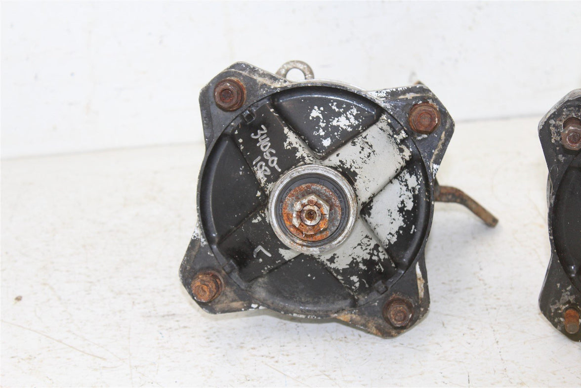 1986 Polaris Trail Boss 250 Front Left Right Brake Drum Panel Hub Backing Plate