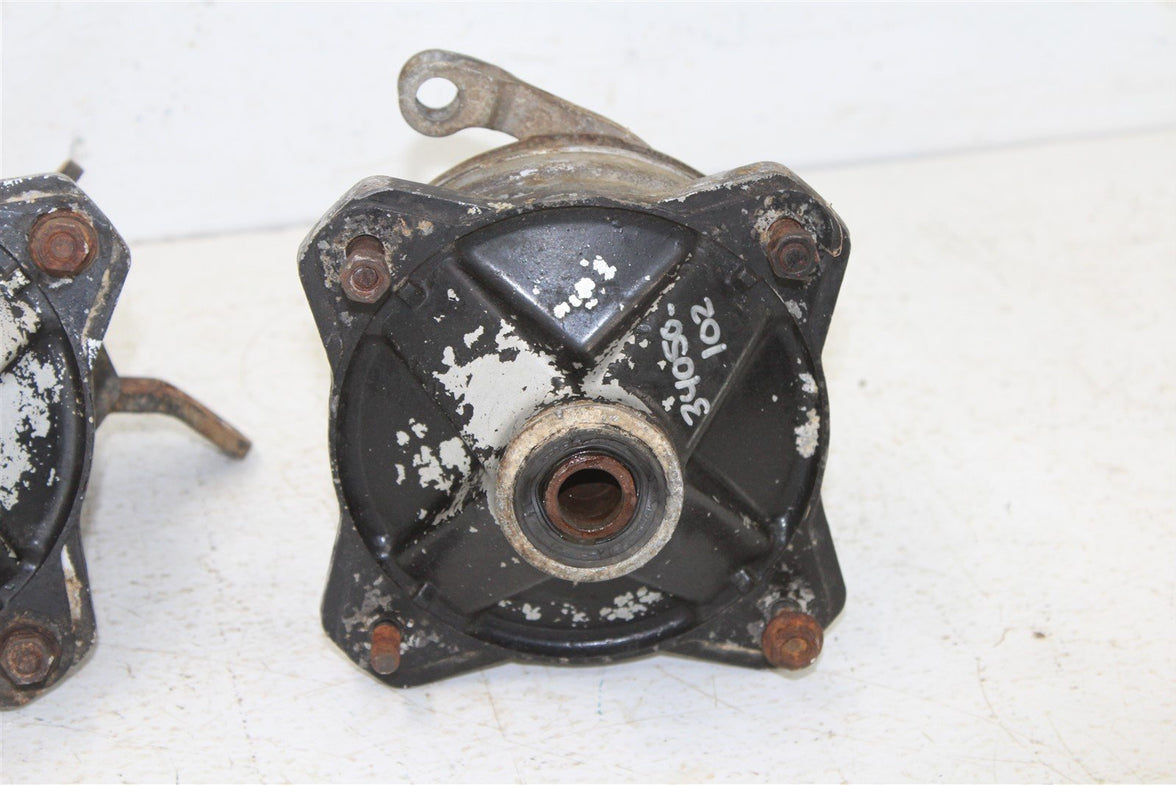 1986 Polaris Trail Boss 250 Front Left Right Brake Drum Panel Hub Backing Plate