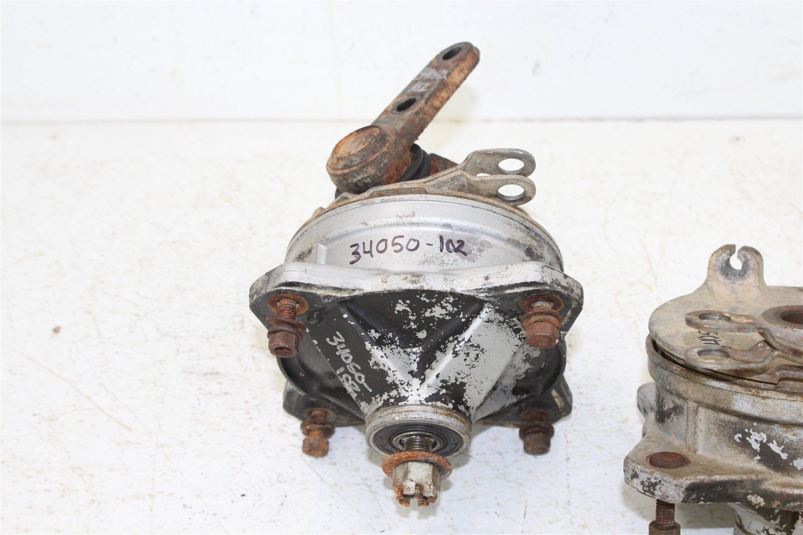 1986 Polaris Trail Boss 250 Front Left Right Brake Drum Panel Hub Backing Plate