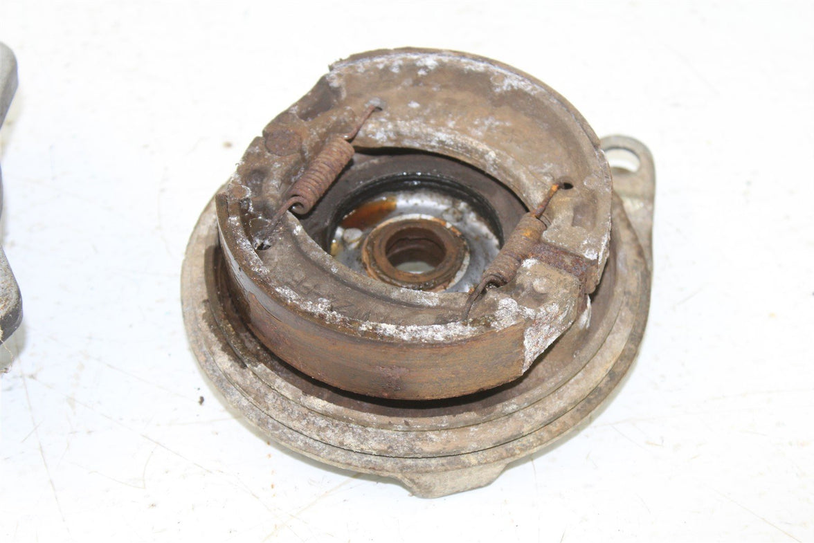 1986 Polaris Trail Boss 250 Front Left Right Brake Drum Panel Hub Backing Plate