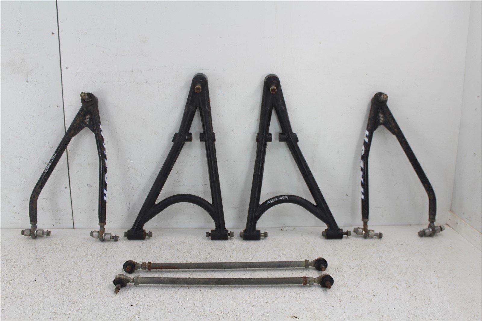 2007 Suzuki LT-R450 Front Left Right Control A Arms Upper Lower Tie Rods