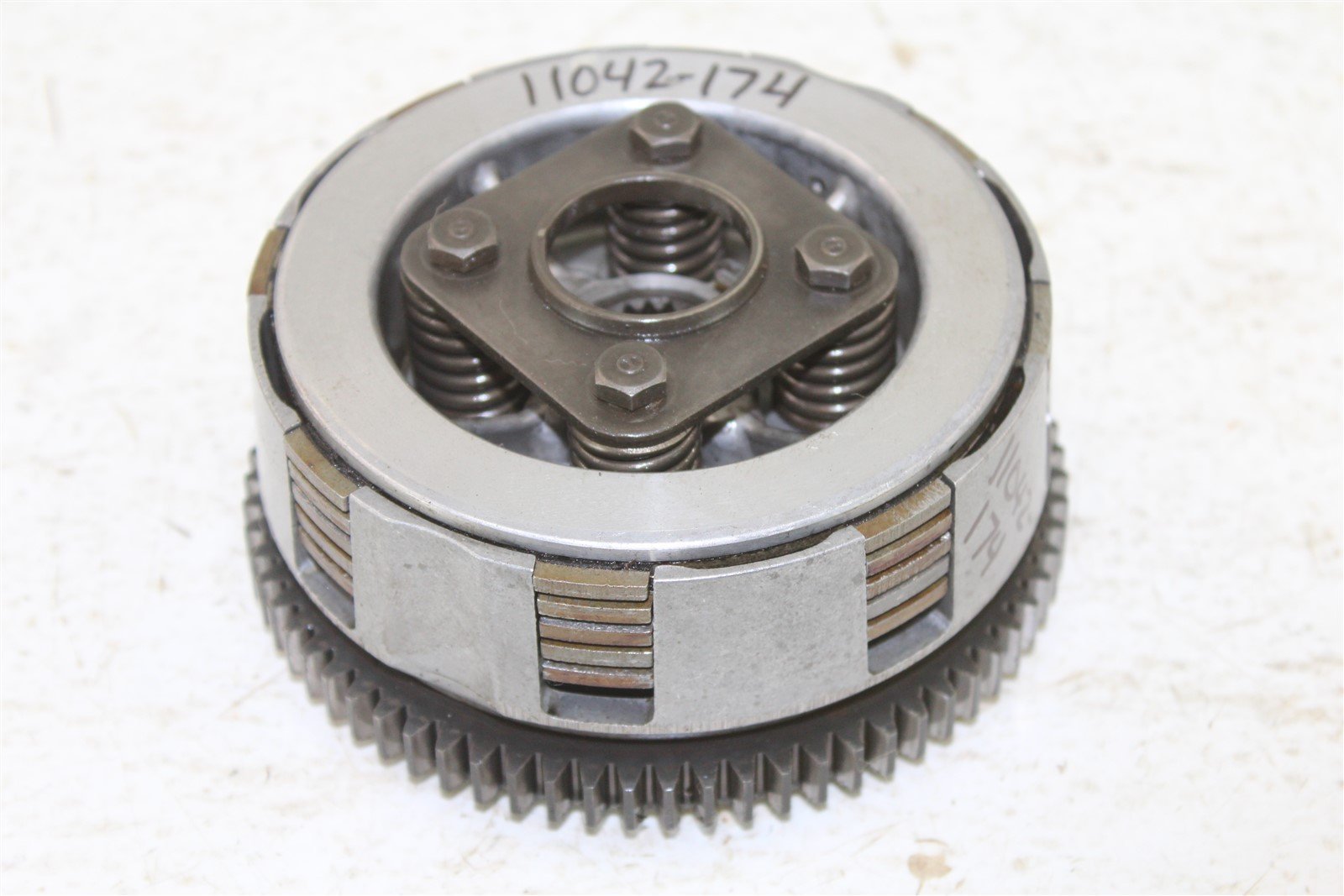 1986 Honda TRX200SX Clutch Basket Inner Hub Pressure Plate