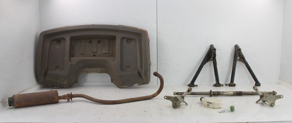 2003 Bombardier Rally 200 Front A Arms Exhaust Axle Front Spindles Rack Misc