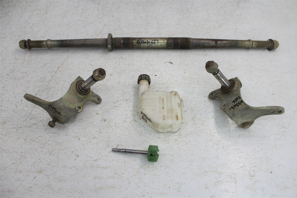 2003 Bombardier Rally 200 Front A Arms Exhaust Axle Front Spindles Rack Misc